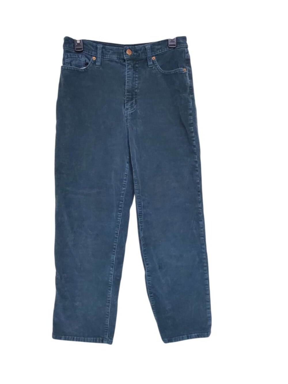 Universal Thread Women's Hunter Green High Waisted Corduroy Mom Pants Size 6/28